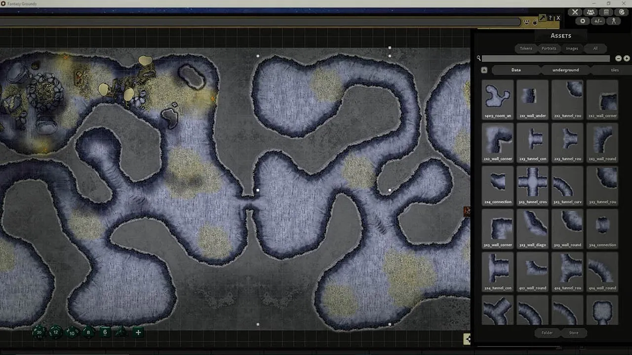 Fantasy Grounds - FG Underground Map Pack Screenshot 1