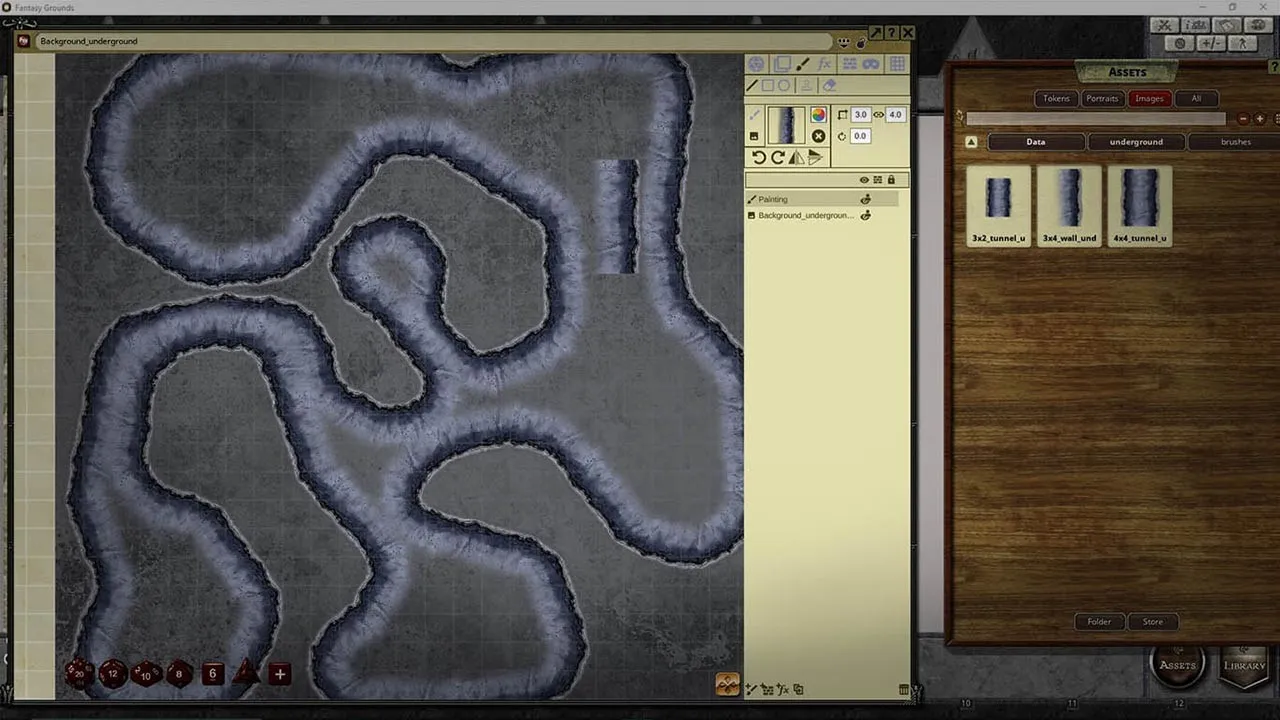 Fantasy Grounds - FG Underground Map Pack Screenshot 0