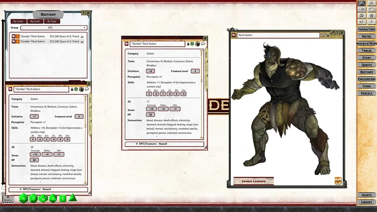 Fantasy Grounds - Pathfinder 2 RPG - Pathfinder Society Quest #12: Putrid Seeds Screenshot 3