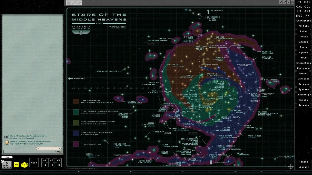 Fantasy Grounds - Alien the Roleplaying Game Screenshot 2