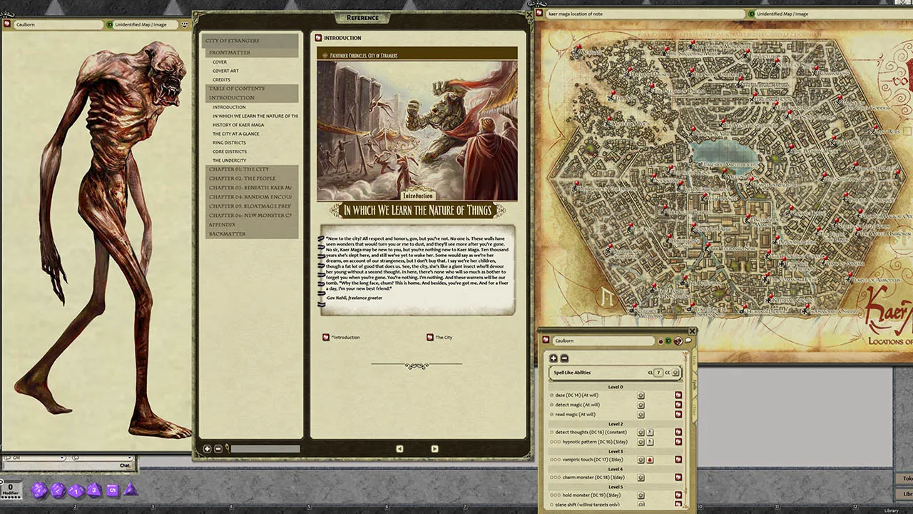 Fantasy Grounds - Pathfinder RPG - Chronicles: City of Strangers Screenshot 1
