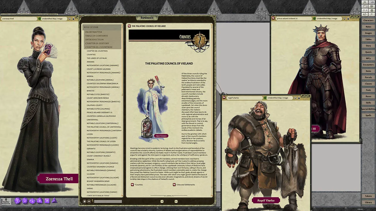Fantasy Grounds - Pathfinder RPG - Campaign Setting: Rule of Fear Screenshot 4