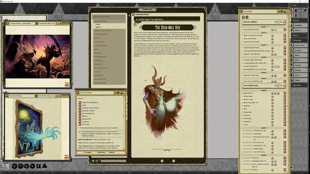 Fantasy Grounds - Pathfinder RPG - Campaign Setting: Undead Revisited Screenshot 4