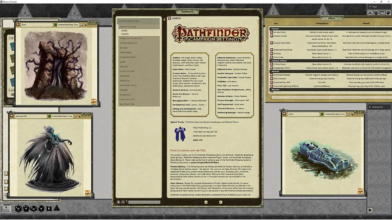 Fantasy Grounds - Pathfinder RPG - Campaign Setting: Undead Revisited Screenshot 1