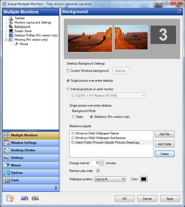Actual Multiple Monitors Screenshot 8
