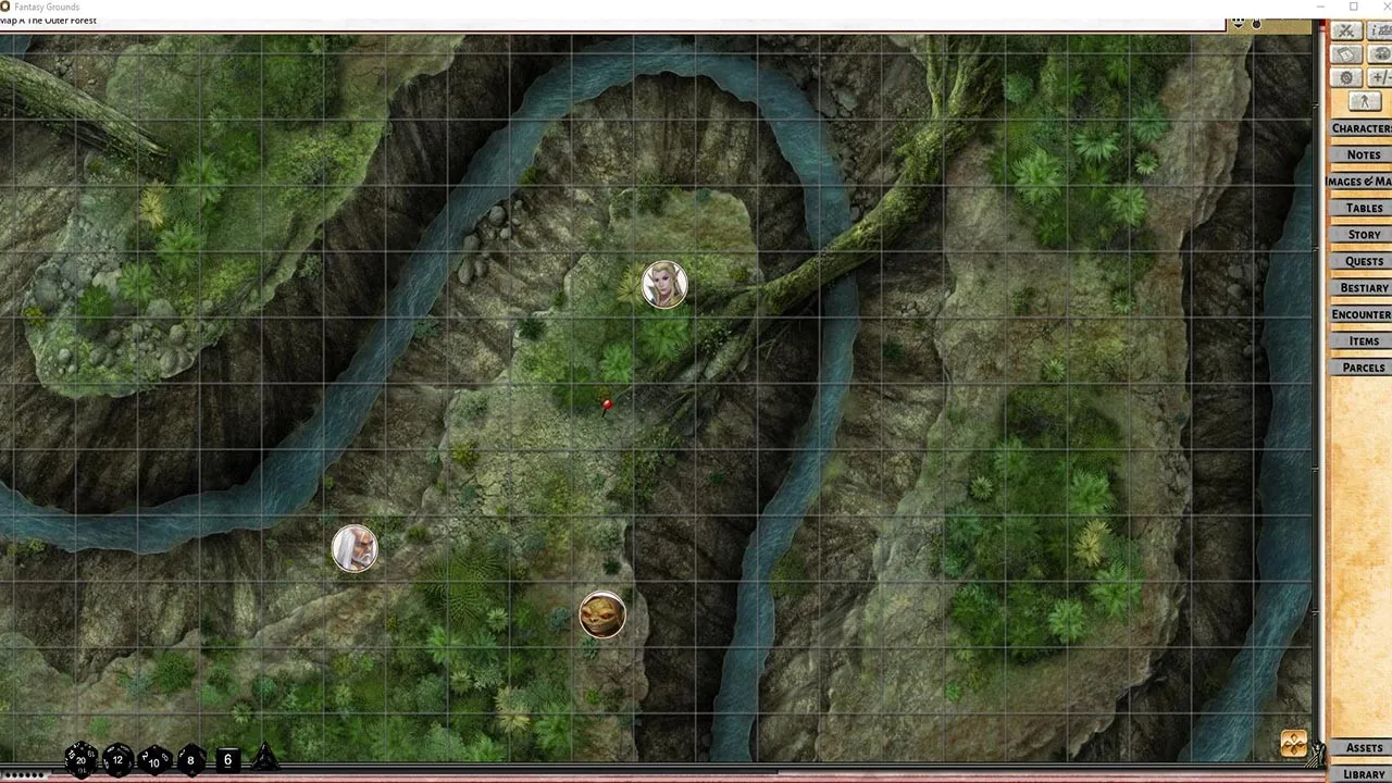 Fantasy Grounds - Pathfinder 2 RPG - Pathfinder Society Scenario #1-16: The Perennial Crown Part 1, Opal of Bhopan Screenshot 3
