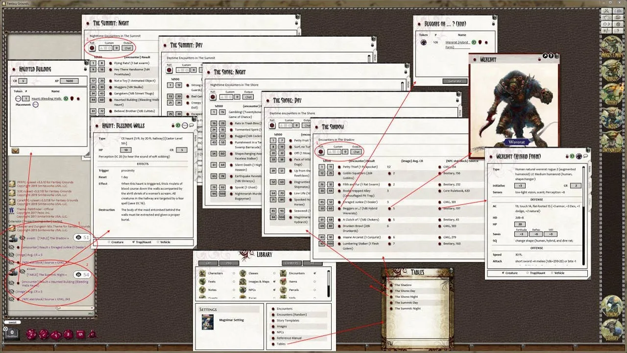 Fantasy Grounds - Pathfinder RPG - Campaign Setting: Magnimar, City of Monuments Screenshot 2
