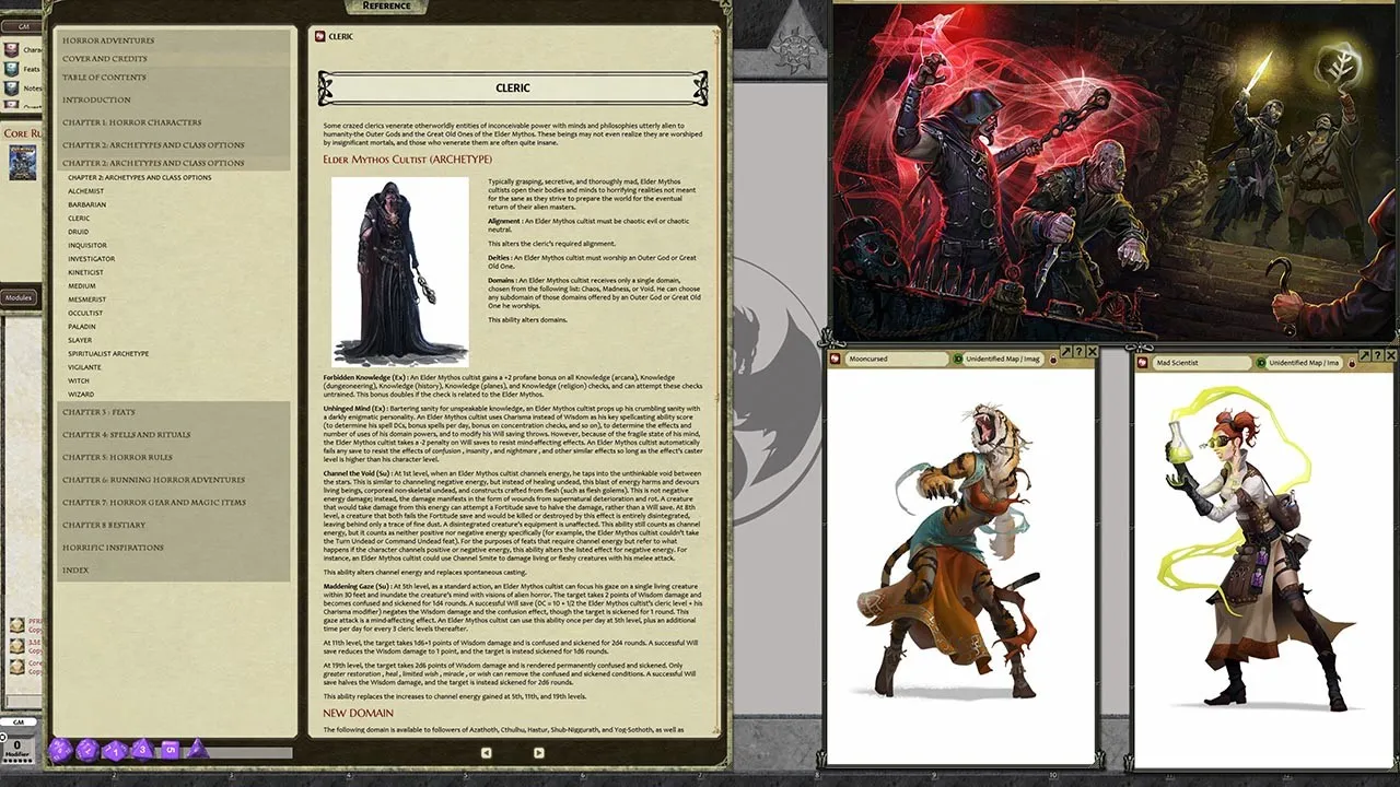 Fantasy Grounds - Pathfinder RPG: Horror Adventures Screenshot 2