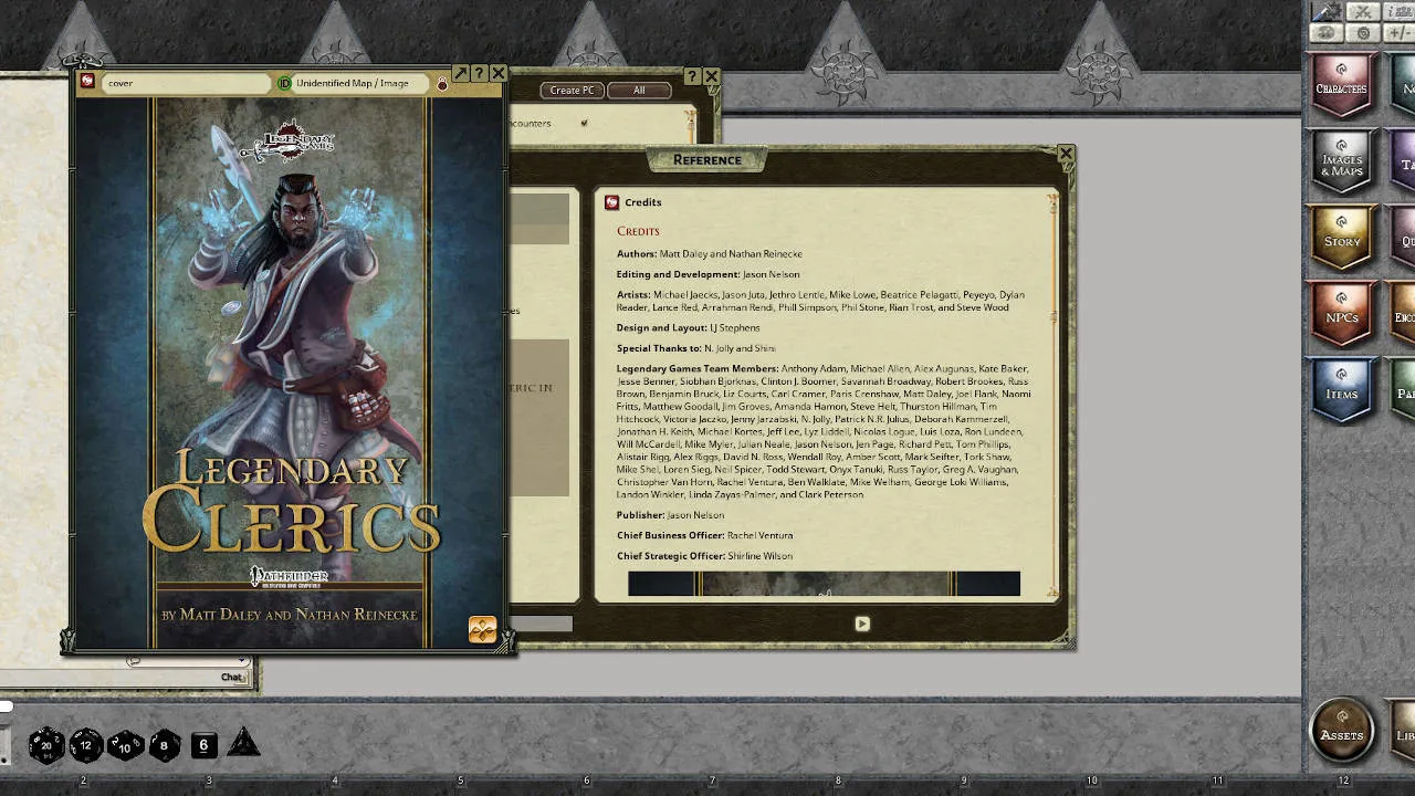 Fantasy Grounds - Legendary Clerics Screenshot 0