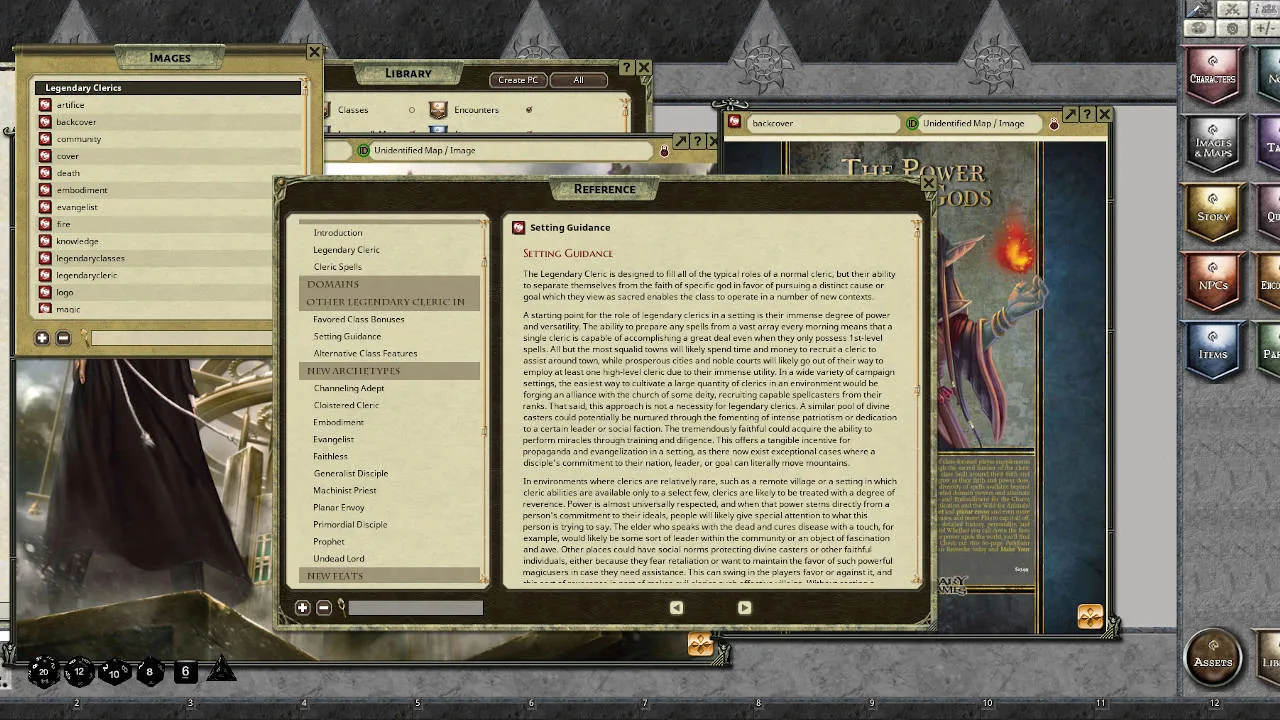 Fantasy Grounds - Legendary Clerics Screenshot 4