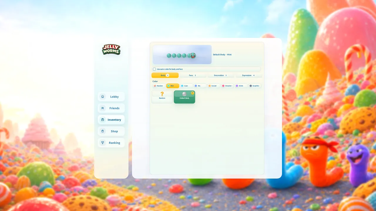 Jelly Worms Screenshot 2