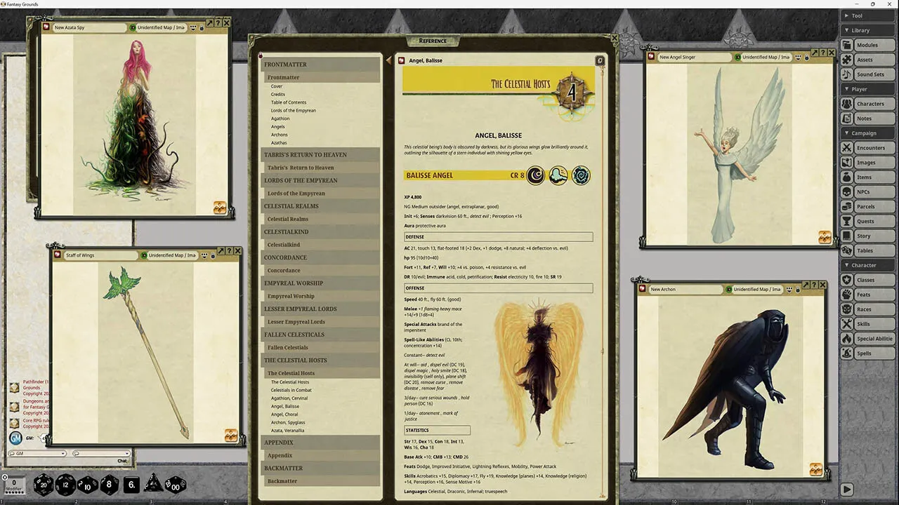 Fantasy Grounds - Pathfinder RPG - Campaign Setting: Chronicle of the Righteous Screenshot 0