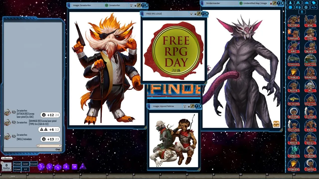 Fantasy Grounds - Starfinder RPG - Starfinder Skitter Home Screenshot 0