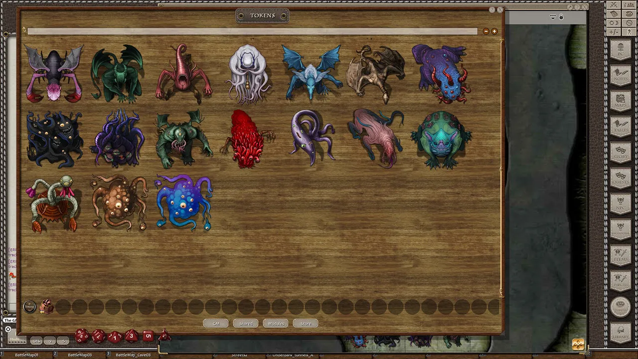 Fantasy Grounds - Devin Night Token Pack 147: Cosmic Horrors Screenshot 2