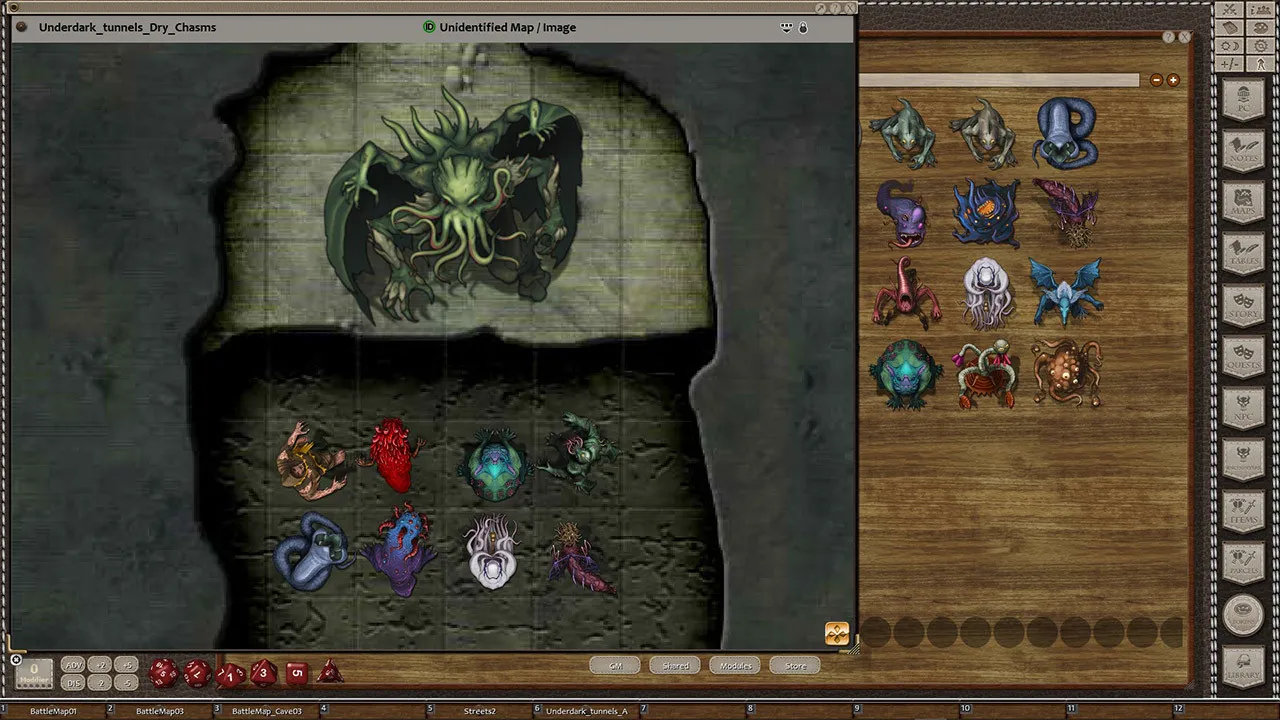 Fantasy Grounds - Devin Night Token Pack 147: Cosmic Horrors Screenshot 0