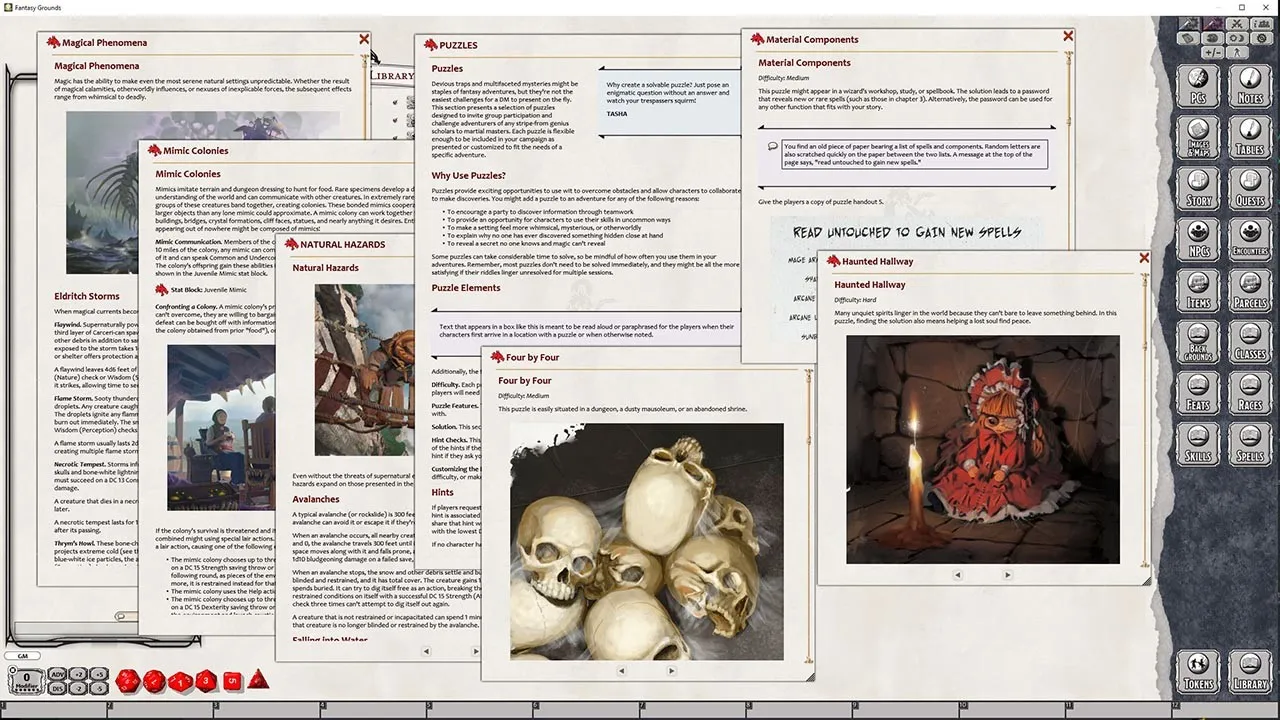 Fantasy Grounds - D&D Tasha's Cauldron of Everything Screenshot 2
