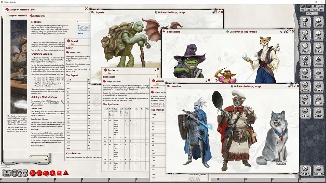 Fantasy Grounds - D&D Tasha's Cauldron of Everything Screenshot 5