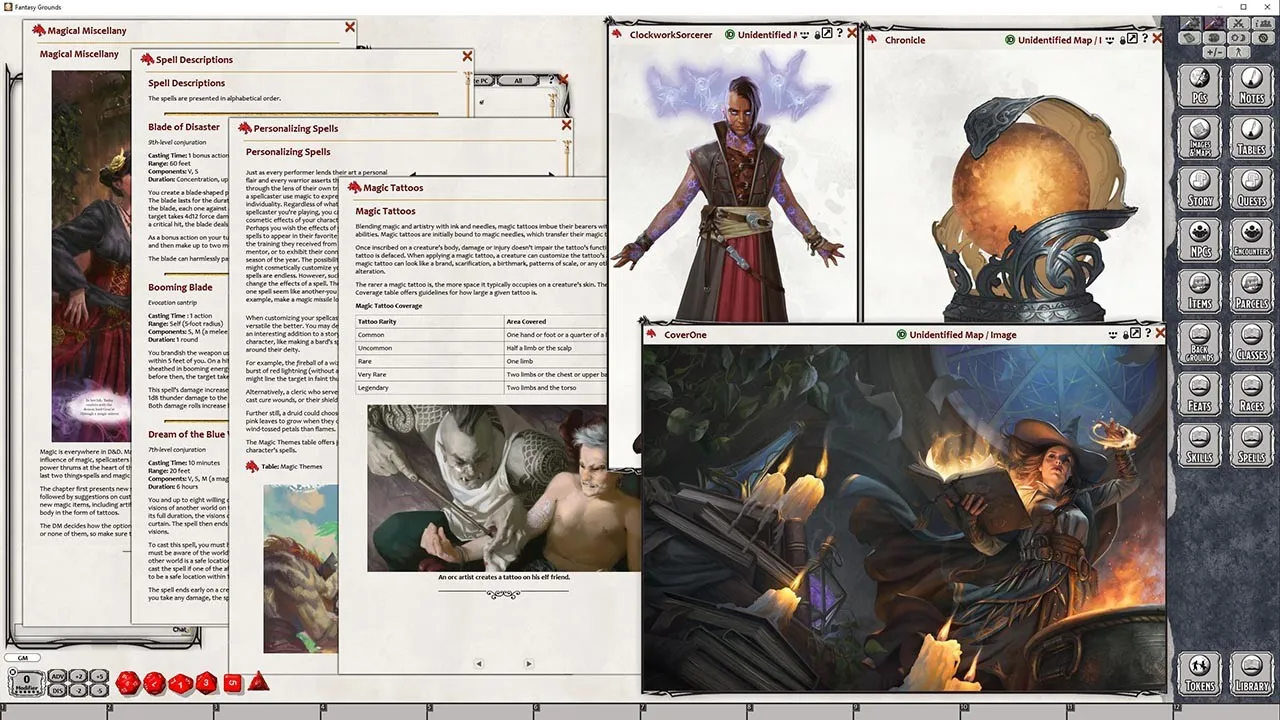 Fantasy Grounds - D&D Tasha's Cauldron of Everything Screenshot 4