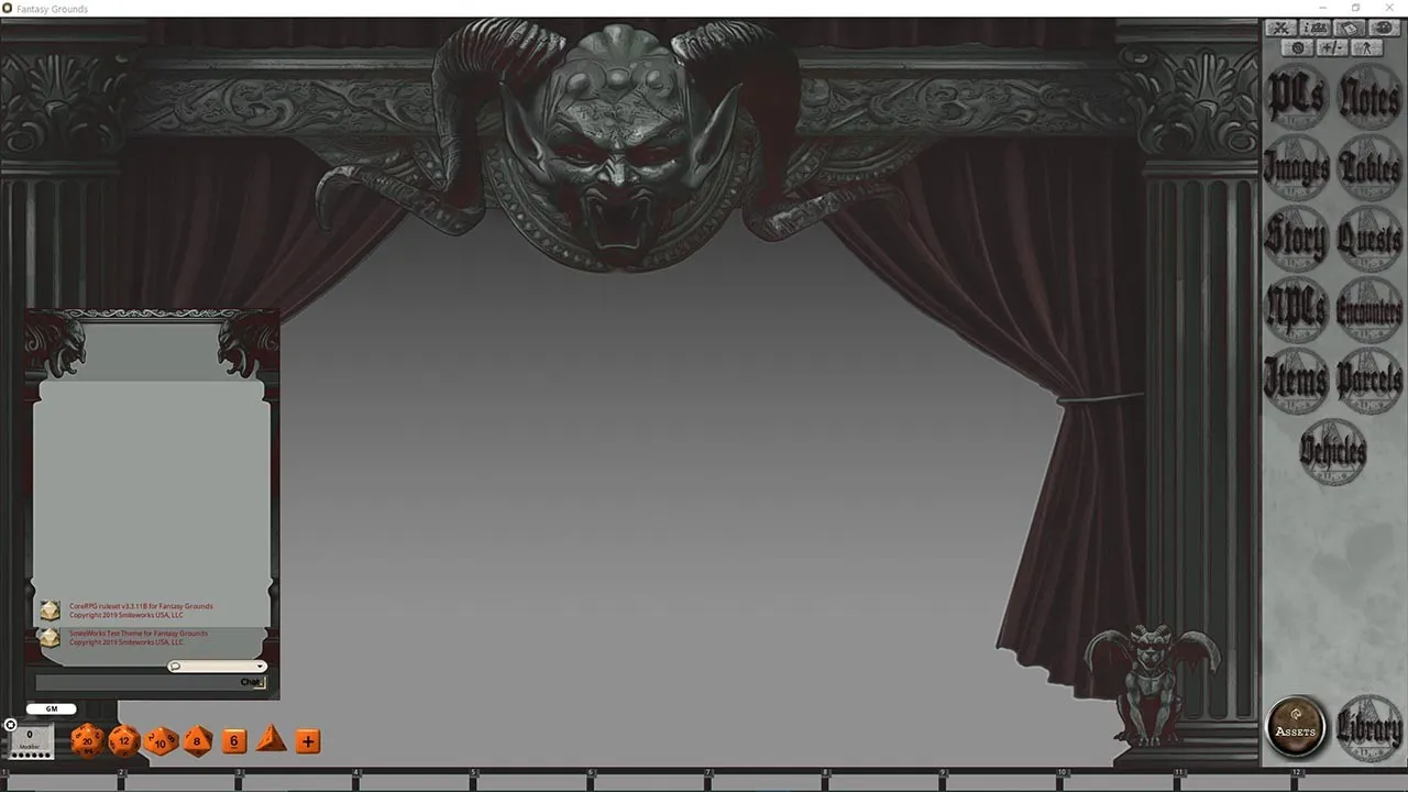 Fantasy Grounds - FG Theme - Gothic Screenshot 0