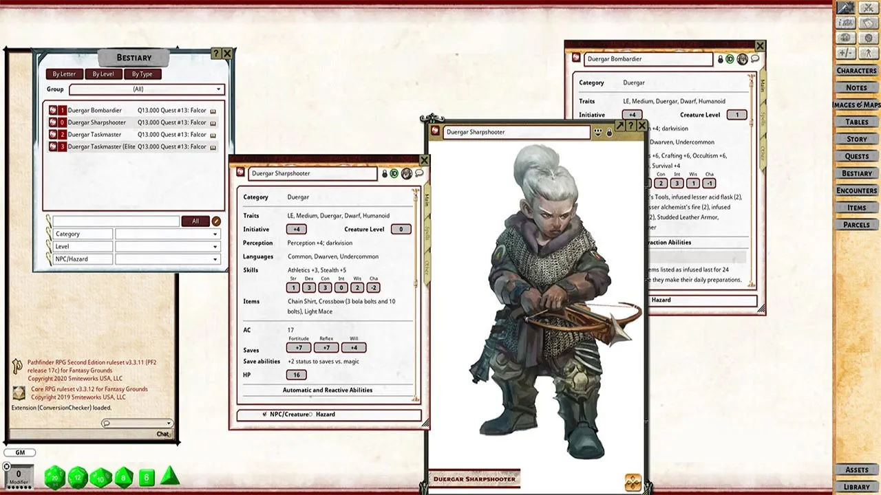 Fantasy Grounds - Pathfinder 2 RPG - Pathfinder Society Quest #13: Falcons' Descent Screenshot 1