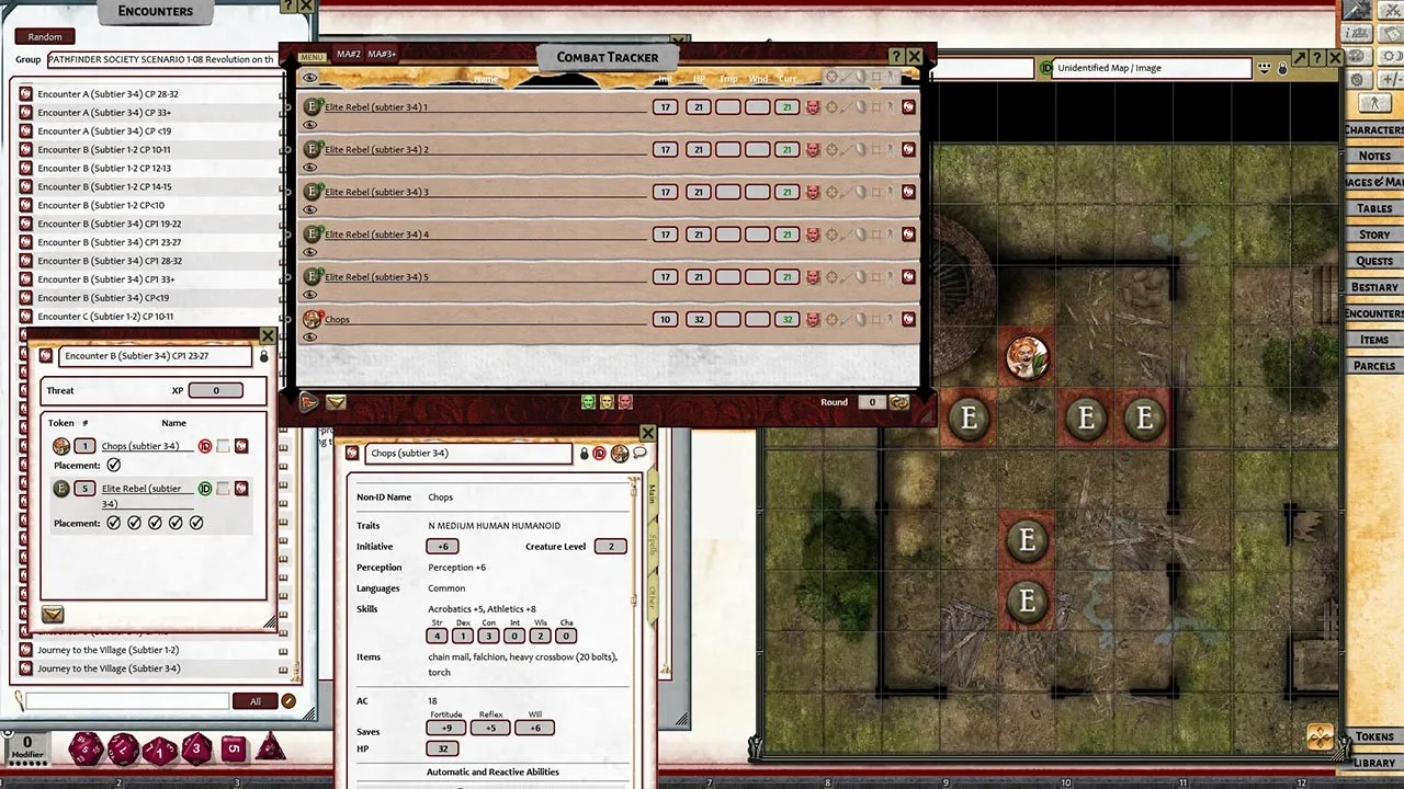 Fantasy Grounds - Pathfinder 2 RPG - Society Scenario #1-08: Revolution on the Riverside Screenshot 3