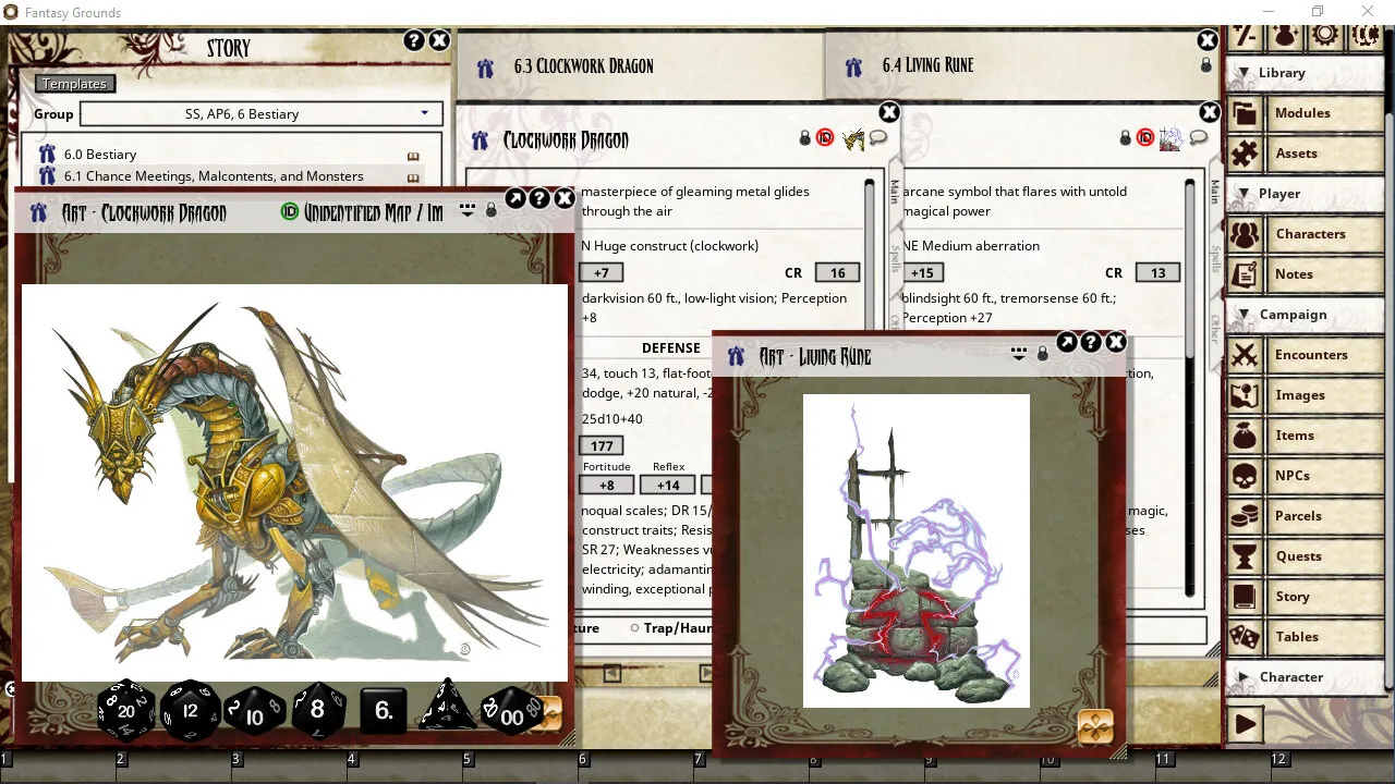 Fantasy Grounds - Pathfinder RPG - Shattered Star AP 6: The Dead Heart of Xin Screenshot 0