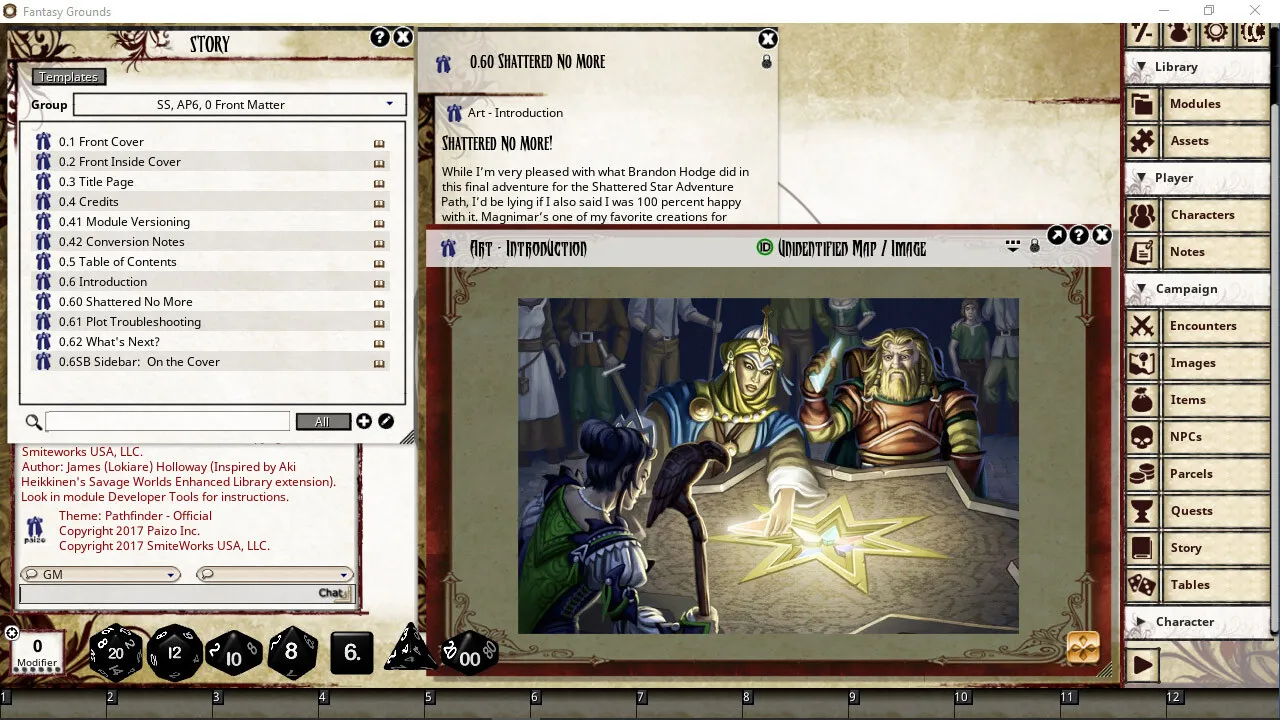 Fantasy Grounds - Pathfinder RPG - Shattered Star AP 6: The Dead Heart of Xin Screenshot 4