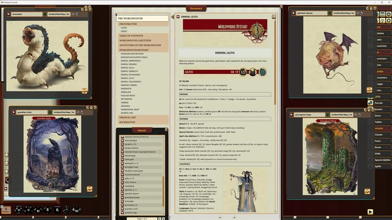 Fantasy Grounds - Pathfinder RPG - Campaign Setting: The Worldwound Screenshot 3
