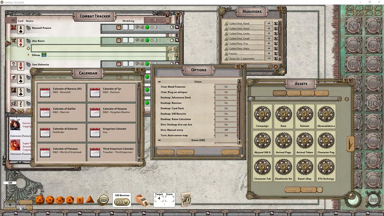 Fantasy Grounds - FG Theme - INDUSTRIAL Screenshot 0