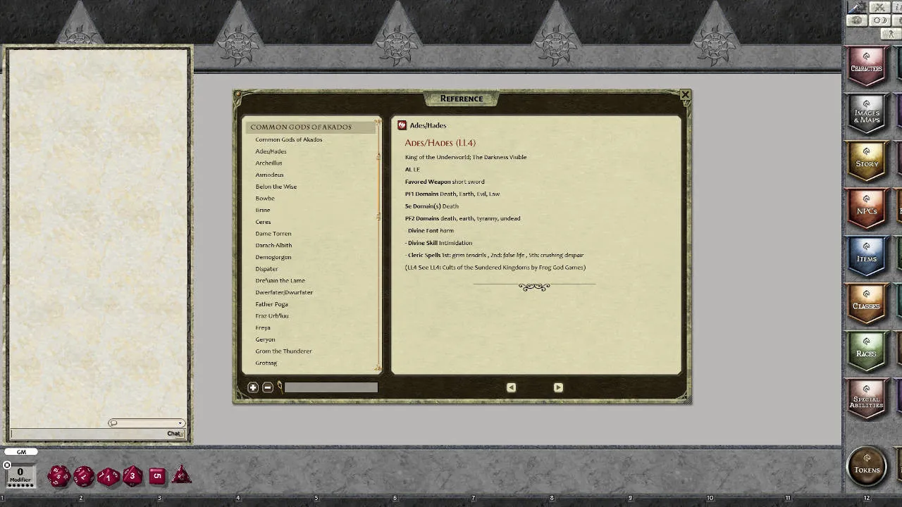 Fantasy Grounds - Aegis of Empires Player's Guide Screenshot 0