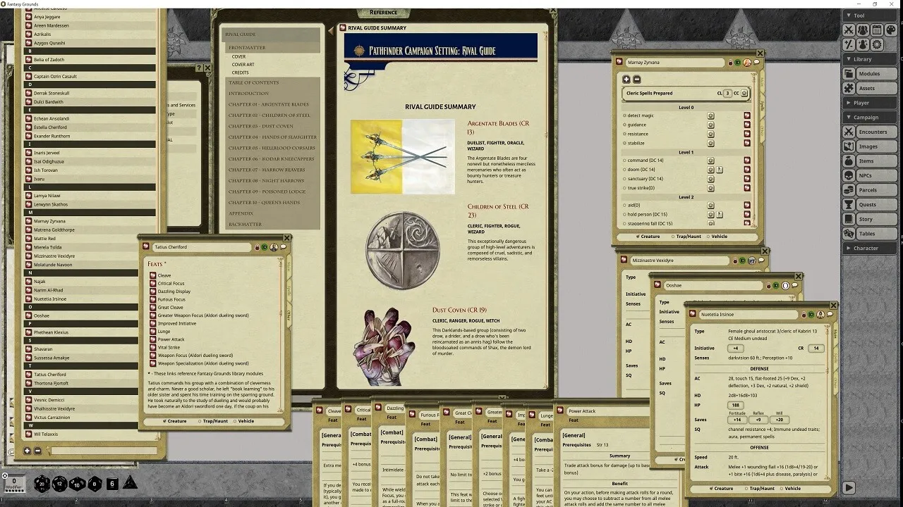 Fantasy Grounds - Pathfinder RPG - Campaign Setting: Rival Guide Screenshot 3