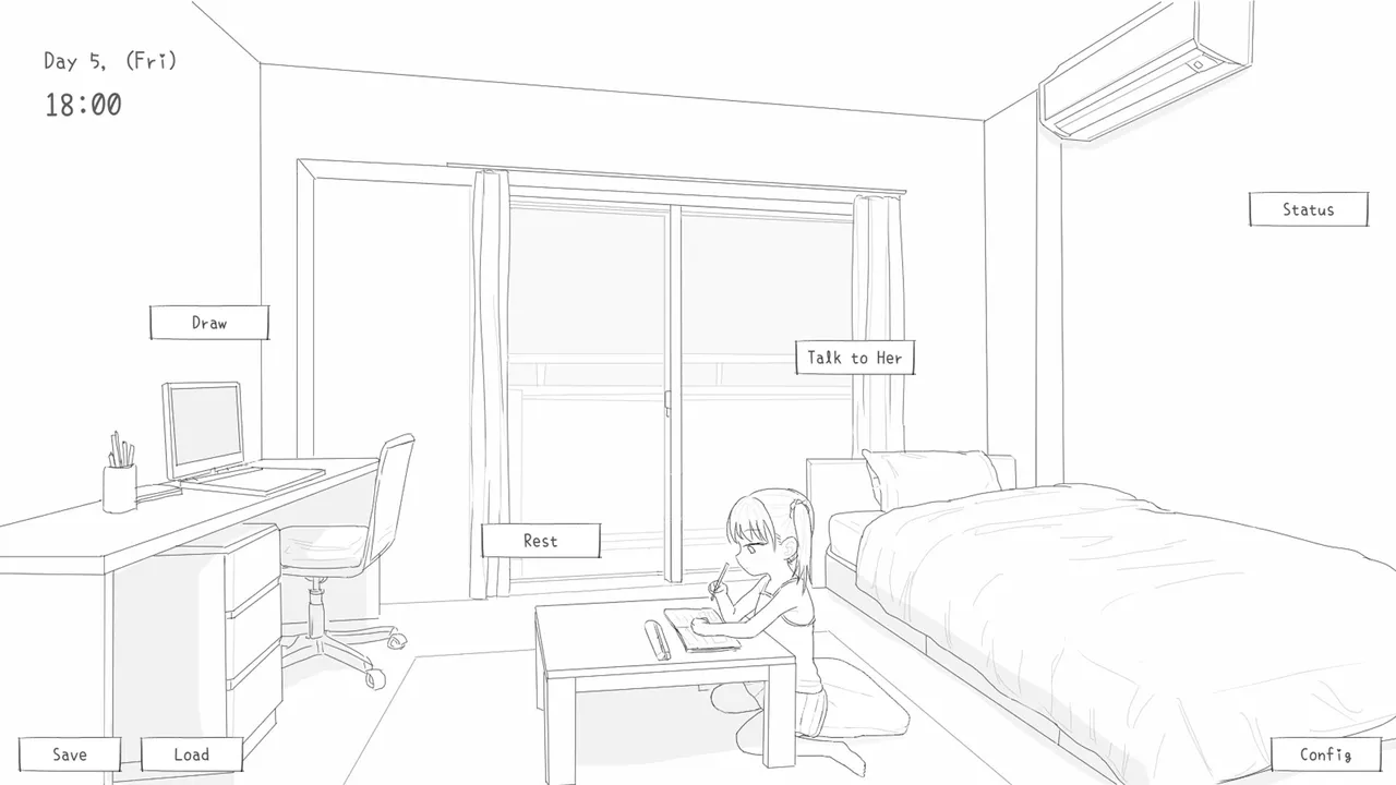 Living with My Bratty Neighbor Screenshot 1