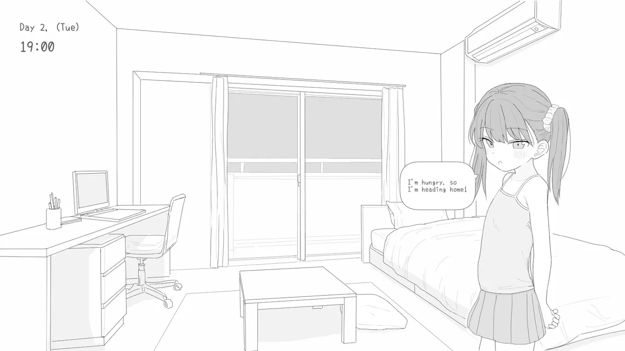 Living with My Bratty Neighbor Screenshot 0