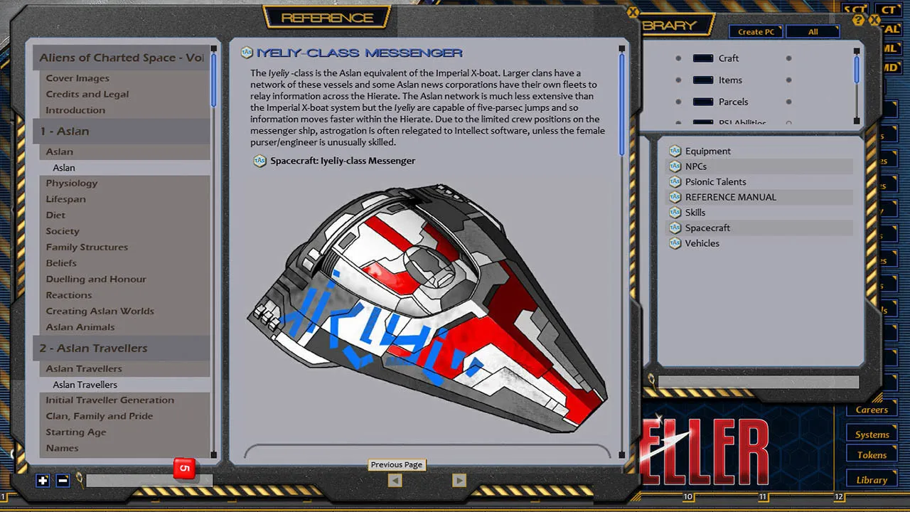 Fantasy Grounds - Aliens of Charted Space Volume 1 Screenshot 5
