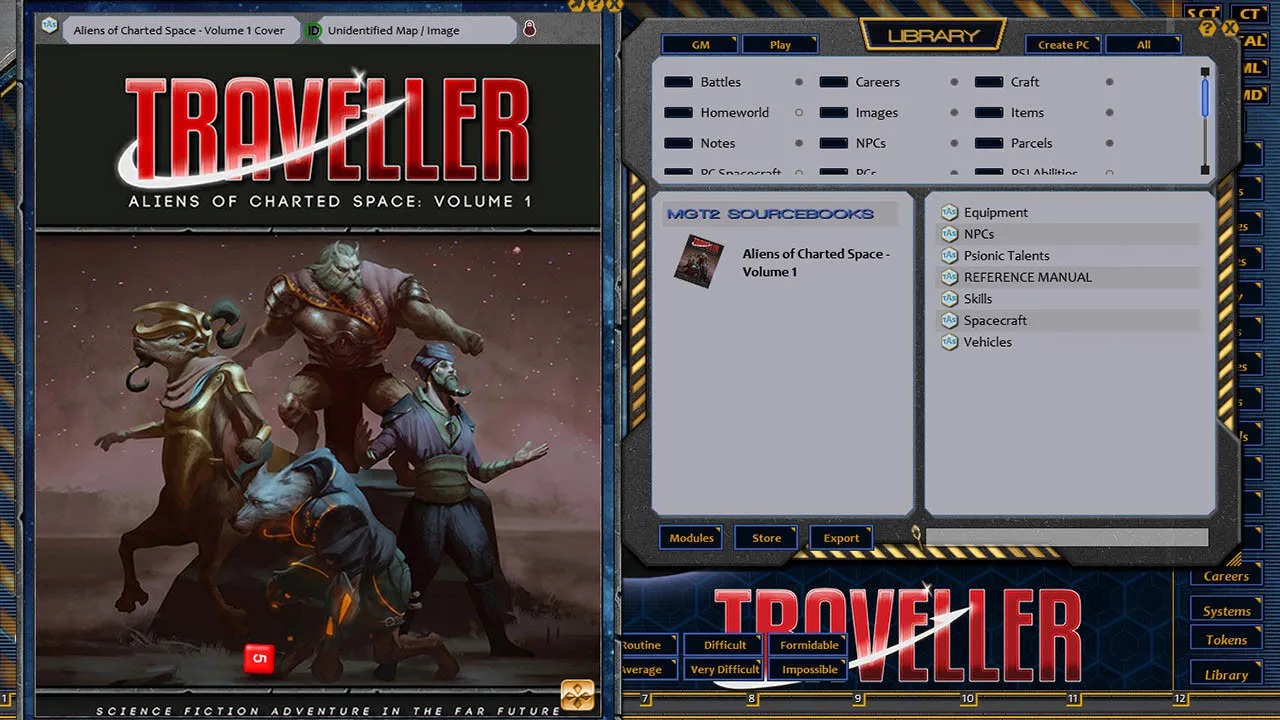 Fantasy Grounds - Aliens of Charted Space Volume 1 Screenshot 2