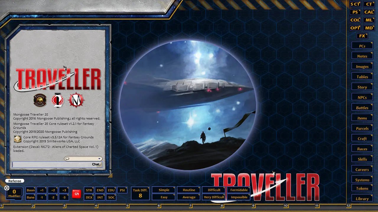 Fantasy Grounds - Aliens of Charted Space Volume 1 Screenshot 0