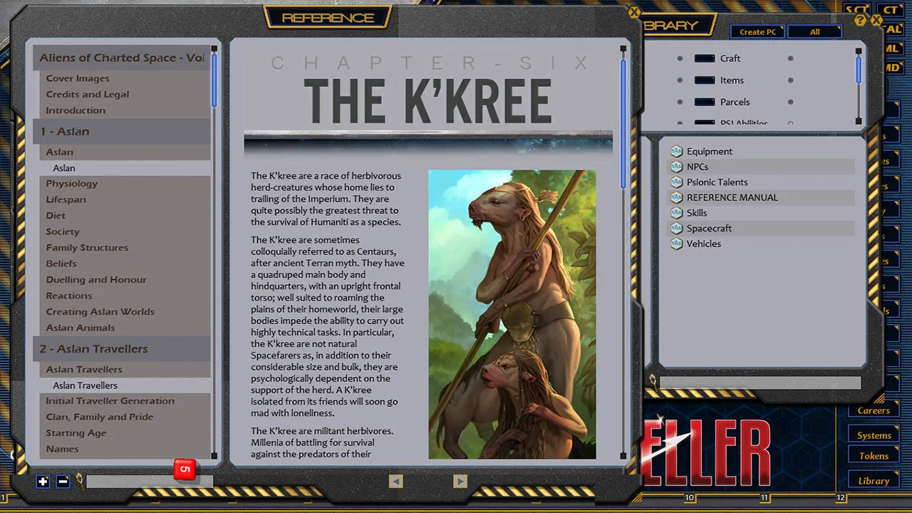 Fantasy Grounds - Aliens of Charted Space Volume 1 Screenshot 6