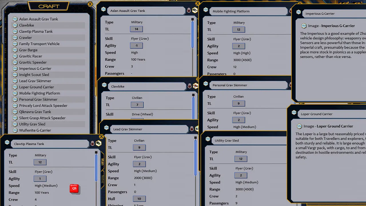 Fantasy Grounds - Aliens of Charted Space Volume 1 Screenshot 8