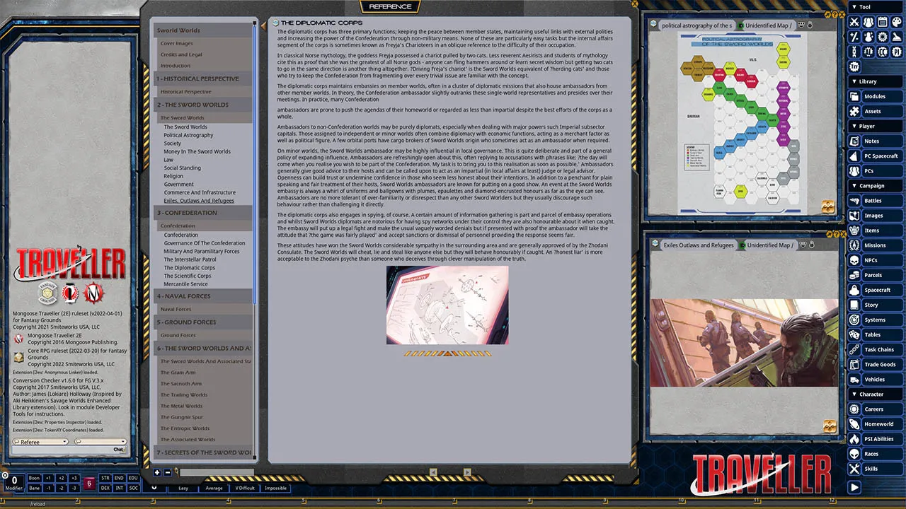 Fantasy Grounds - Sword Worlds Screenshot 1