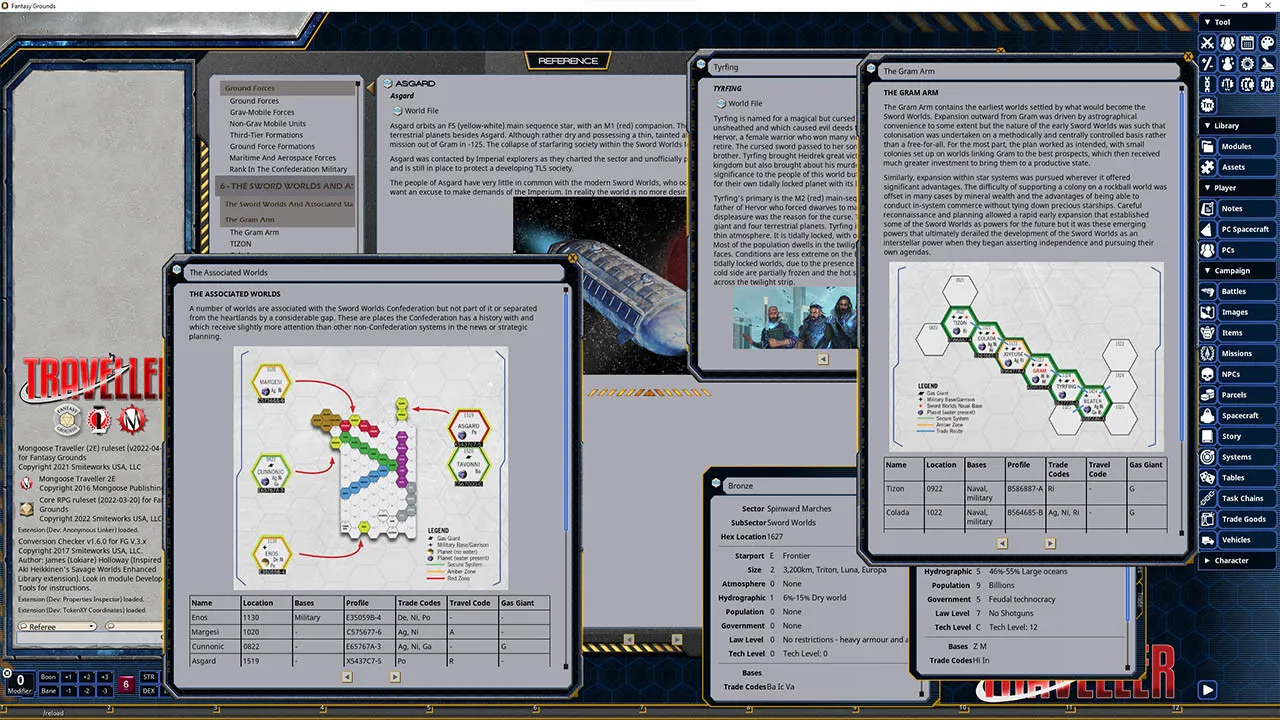 Fantasy Grounds - Sword Worlds Screenshot 2