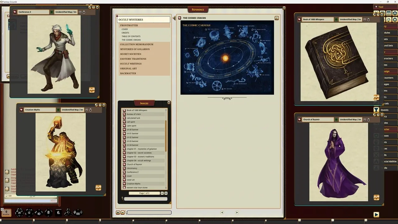 Fantasy Grounds - Pathfinder RPG - Campaign Setting: Occult Mysteries Screenshot 4