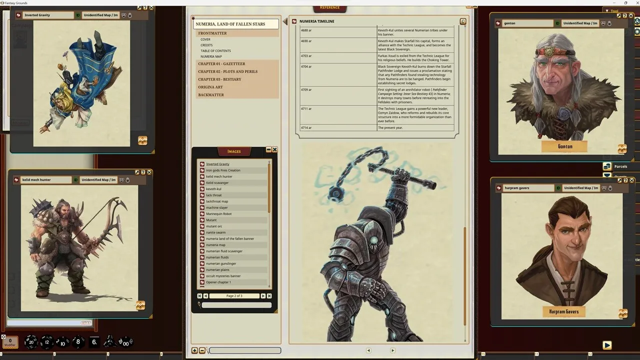 Fantasy Grounds - Pathfinder RPG - Campaign Setting: Numeria, Land of Fallen Stars Screenshot 0