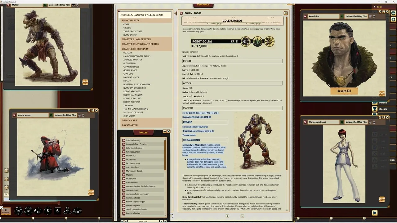 Fantasy Grounds - Pathfinder RPG - Campaign Setting: Numeria, Land of Fallen Stars Screenshot 4