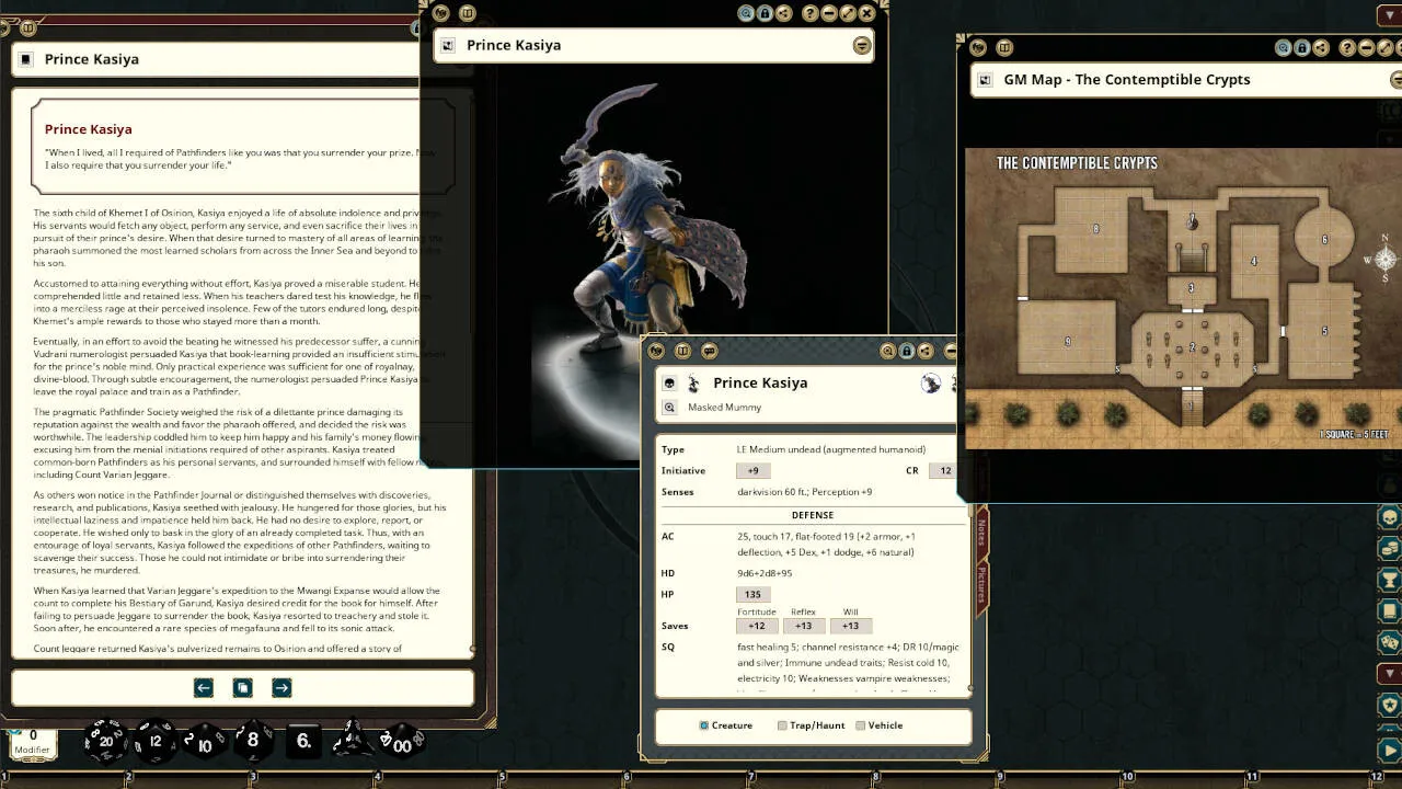 Fantasy Grounds - Pathfinder RPG - Campaign Setting: Undead Unleashed Screenshot 1