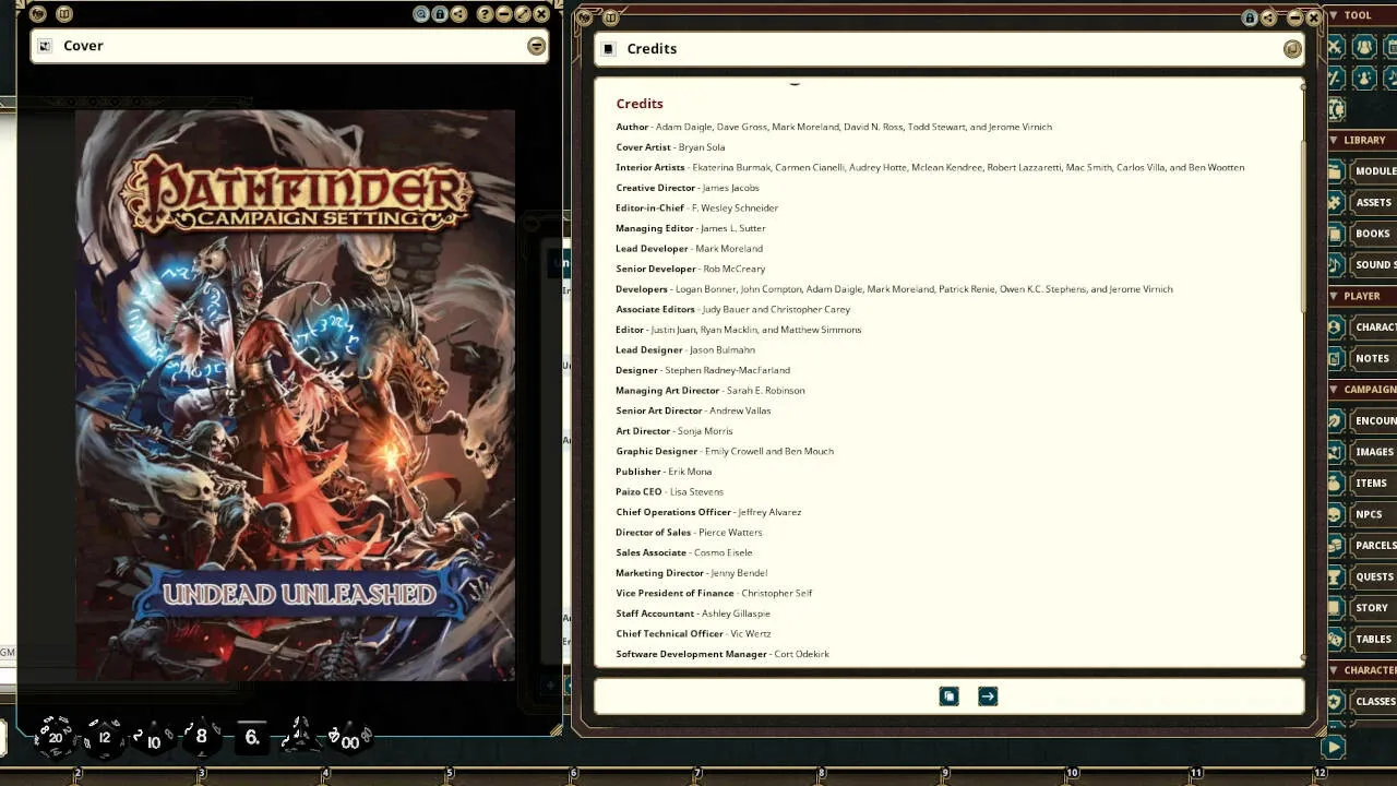 Fantasy Grounds - Pathfinder RPG - Campaign Setting: Undead Unleashed Screenshot 2