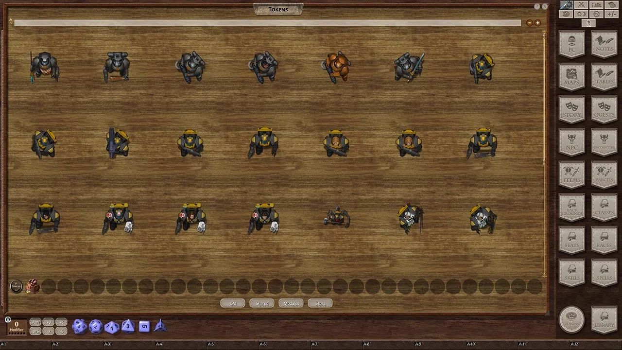 Fantasy Grounds - Devin Night Token Pack 148: Warriors of the Wasteland Heavy Armor Screenshot 3