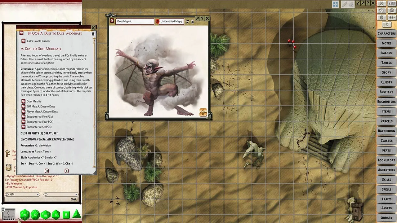 Fantasy Grounds - Pathfinder RPG - Pathfinder Bounty #4: Cat's Cradle Screenshot 3