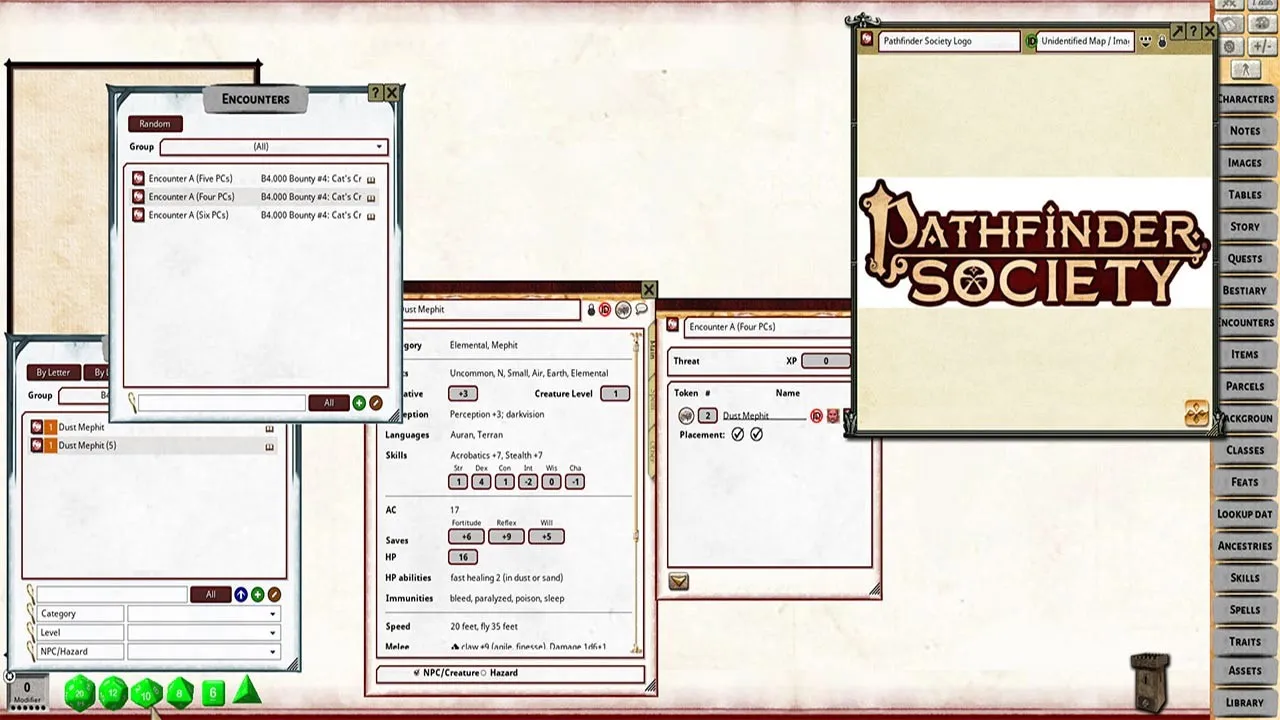 Fantasy Grounds - Pathfinder RPG - Pathfinder Bounty #4: Cat's Cradle Screenshot 2
