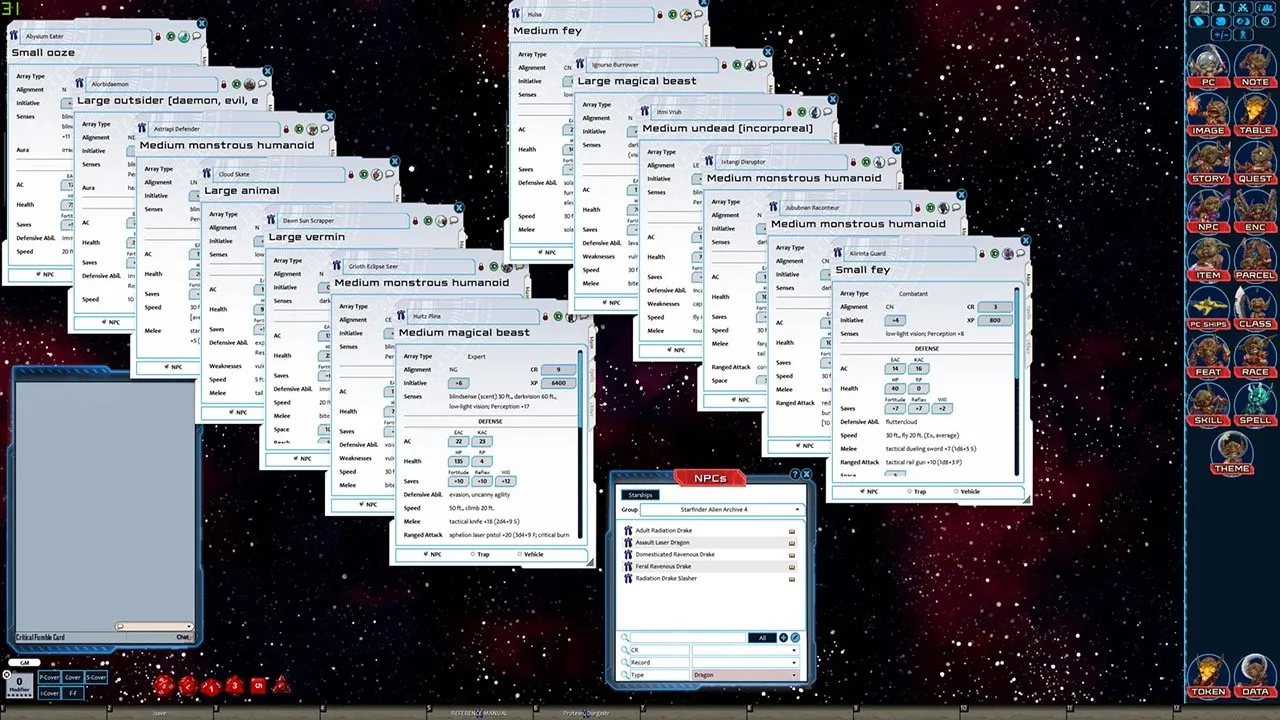 Fantasy Grounds - Starfinder RPG - Alien Archive 4 Screenshot 5