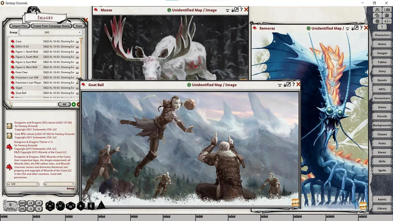 Fantasy Grounds - D&D Adventurers League 10-03 Divining Evil Screenshot 4